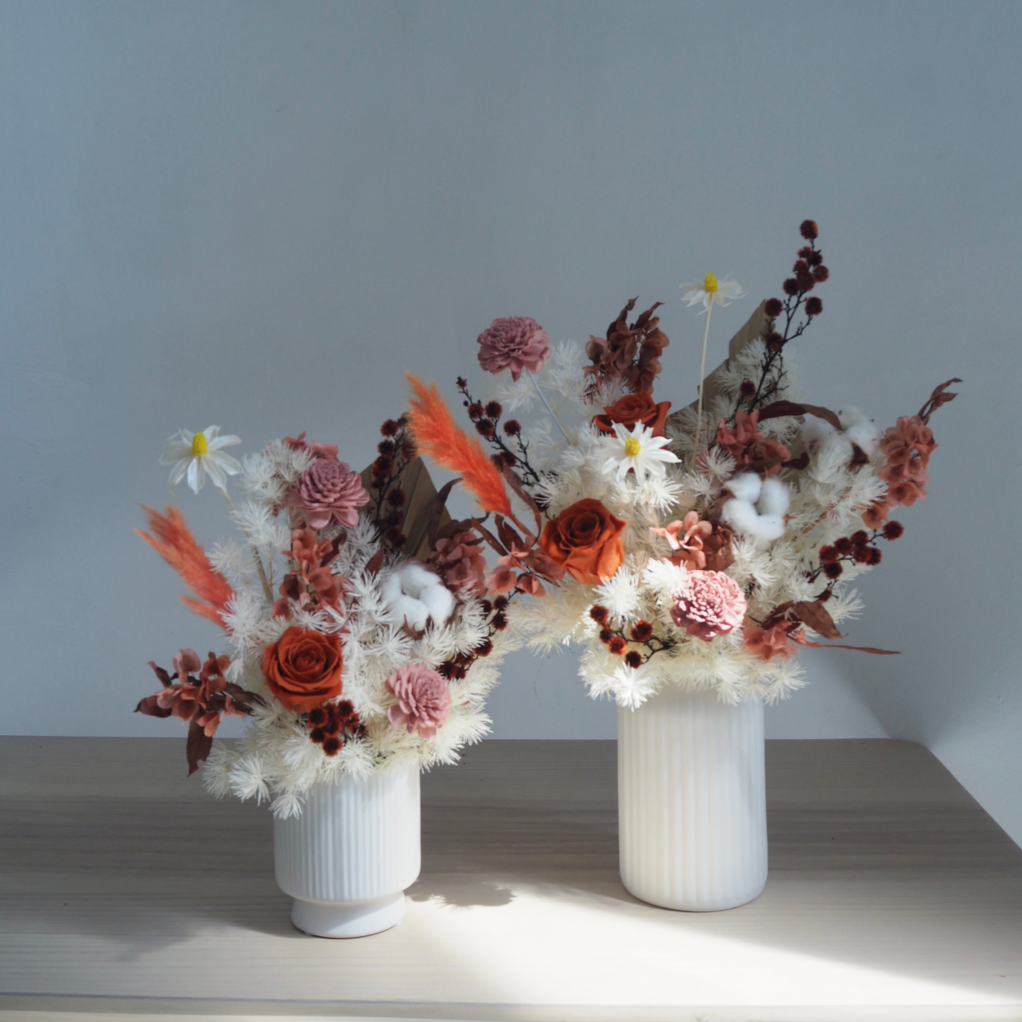 Mellow Preserved Flower Vase