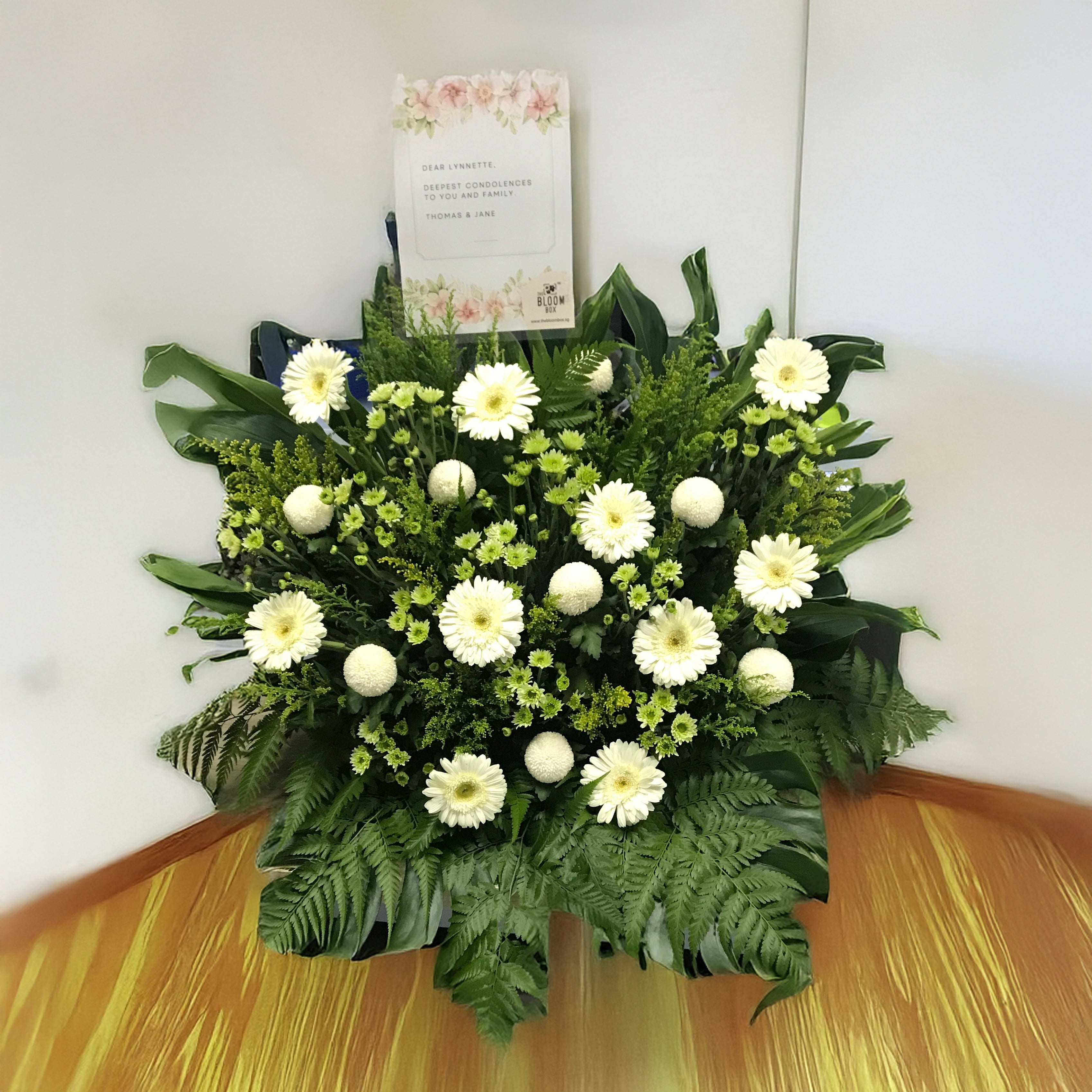 Celestia Condolence Floral Stand