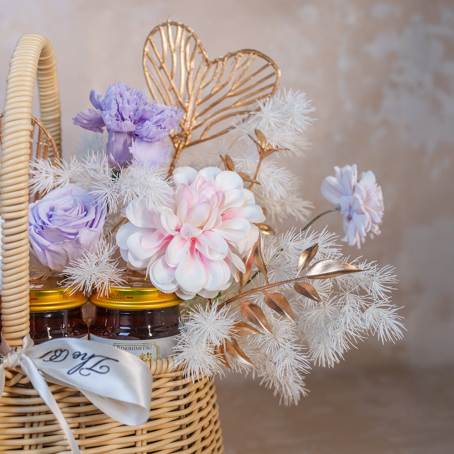 Compassion Preserved Flower Basket