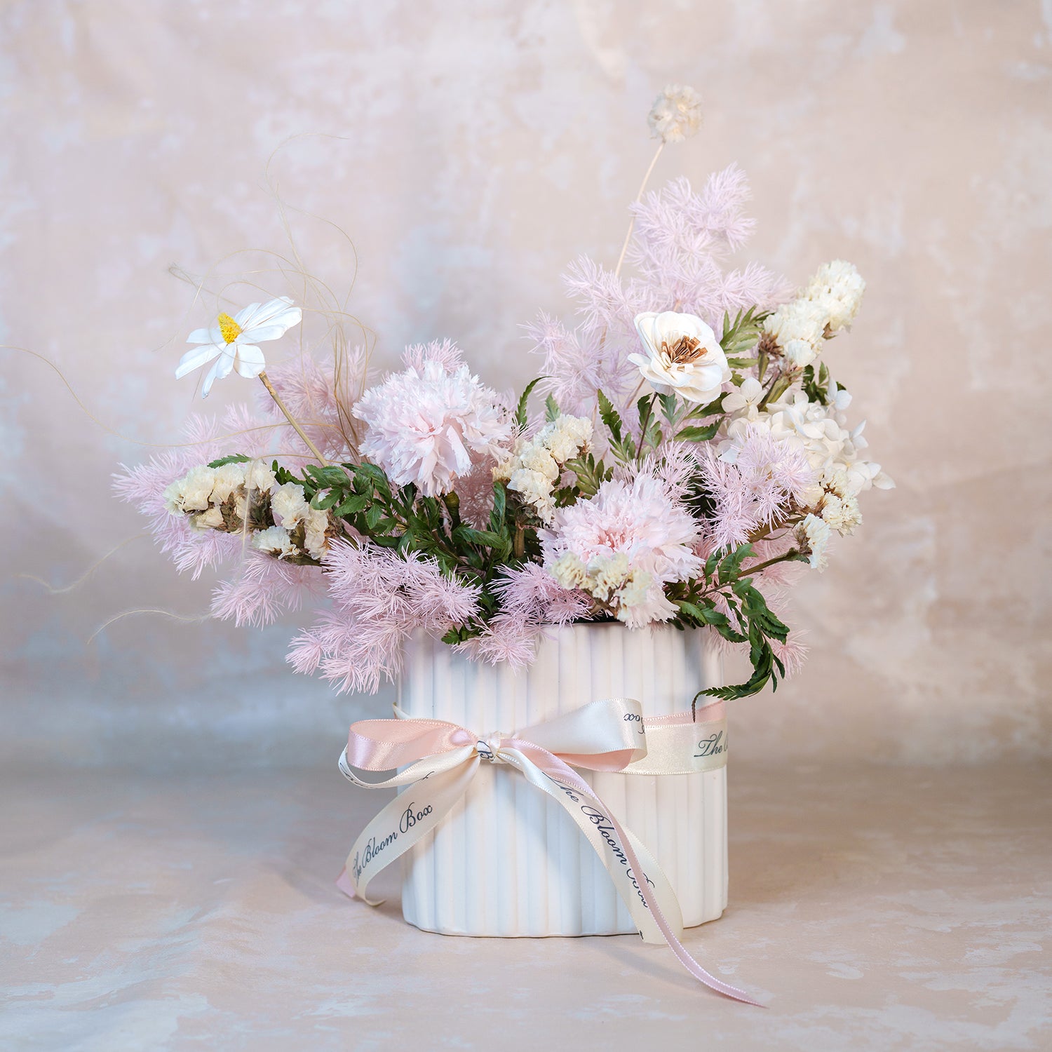 Graceful Preserved Flower Vase