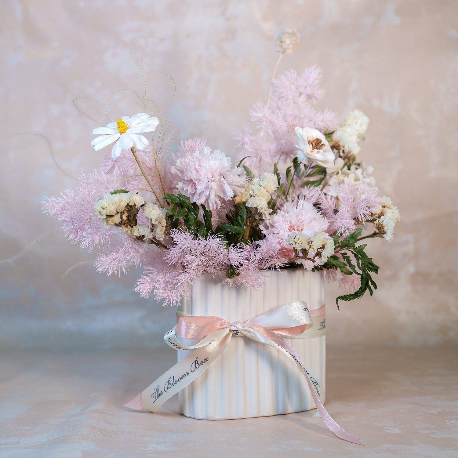 Graceful Preserved Flower Vase