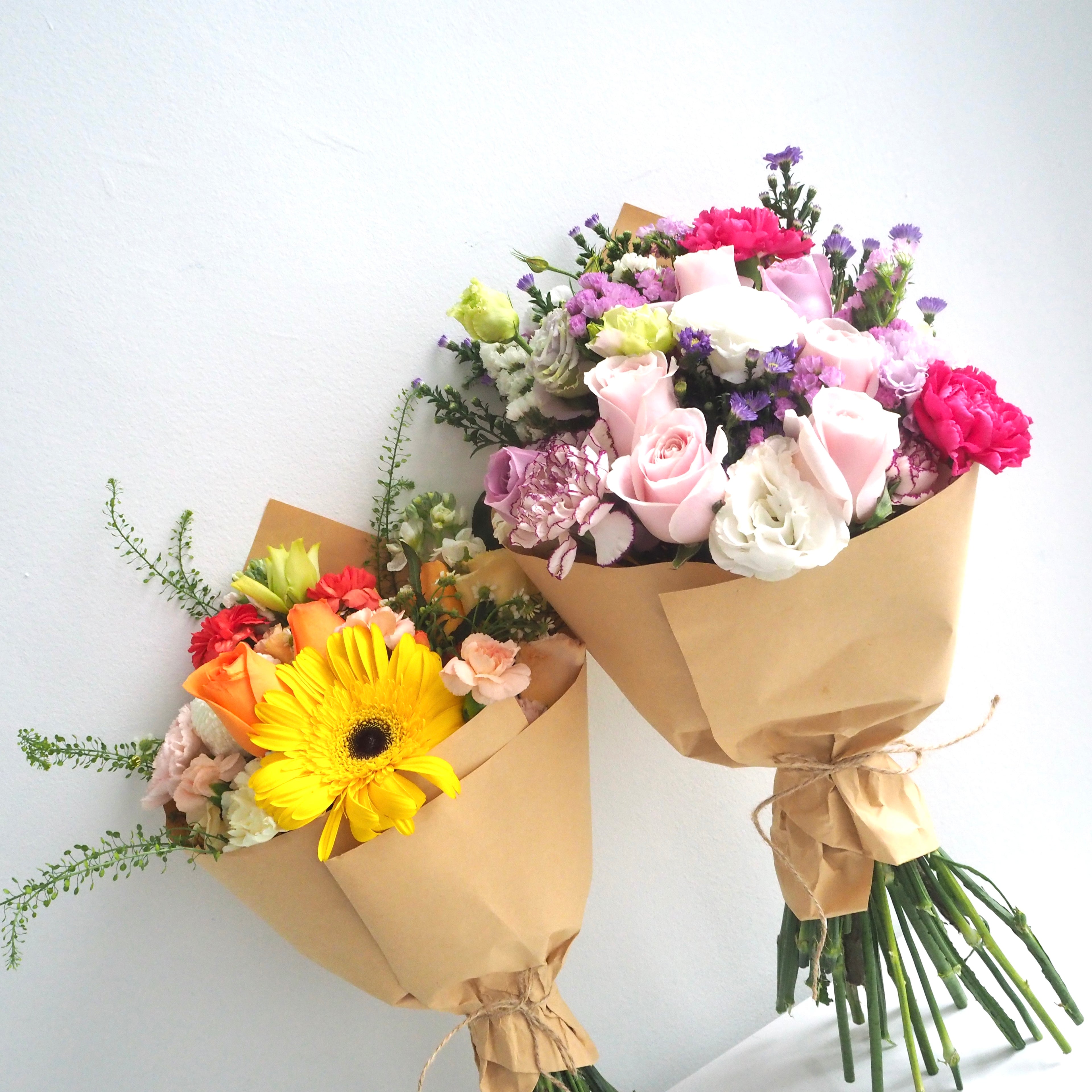 Omakase fresh flower bouquet for birthday celebration