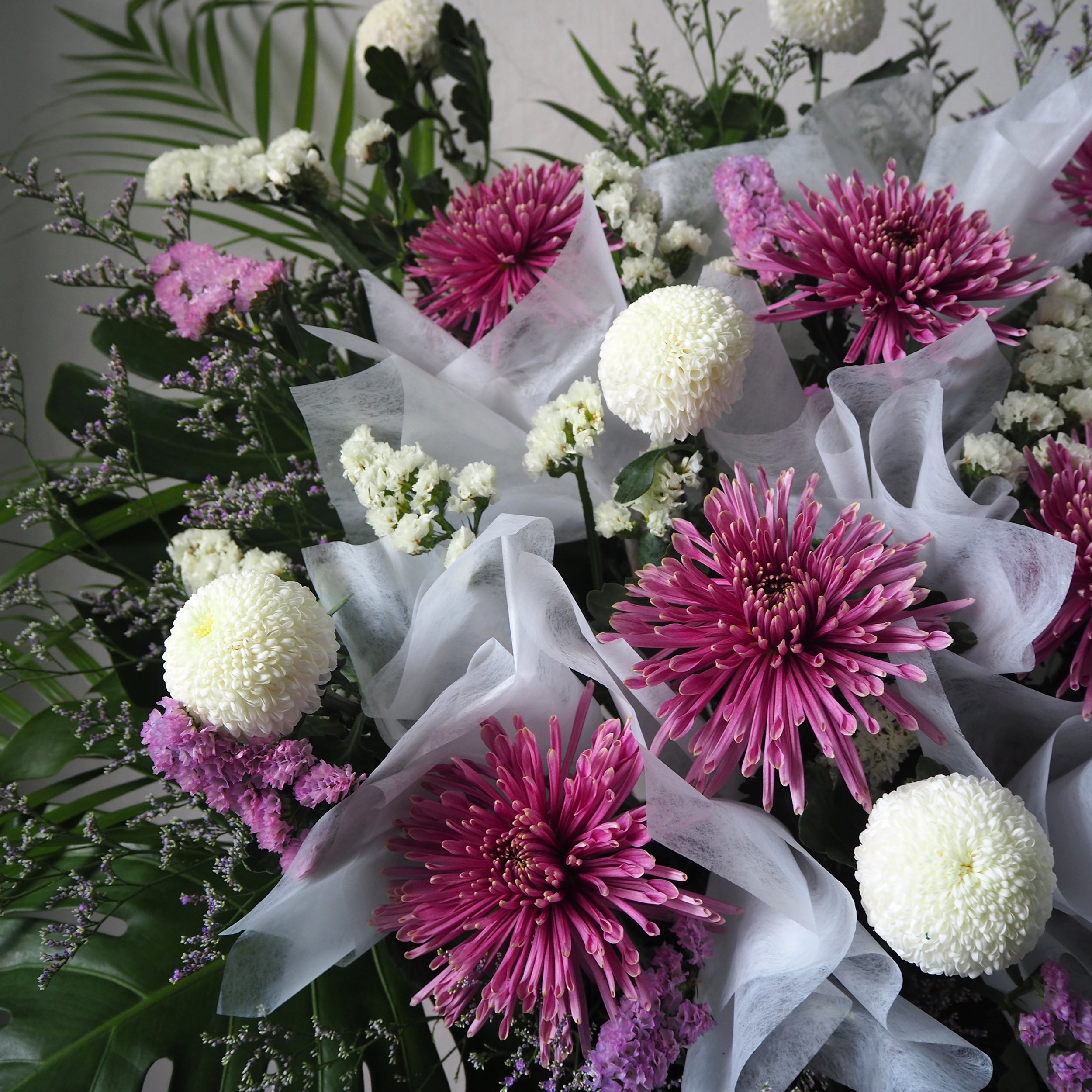 Moonlight Condolence Floral Stand