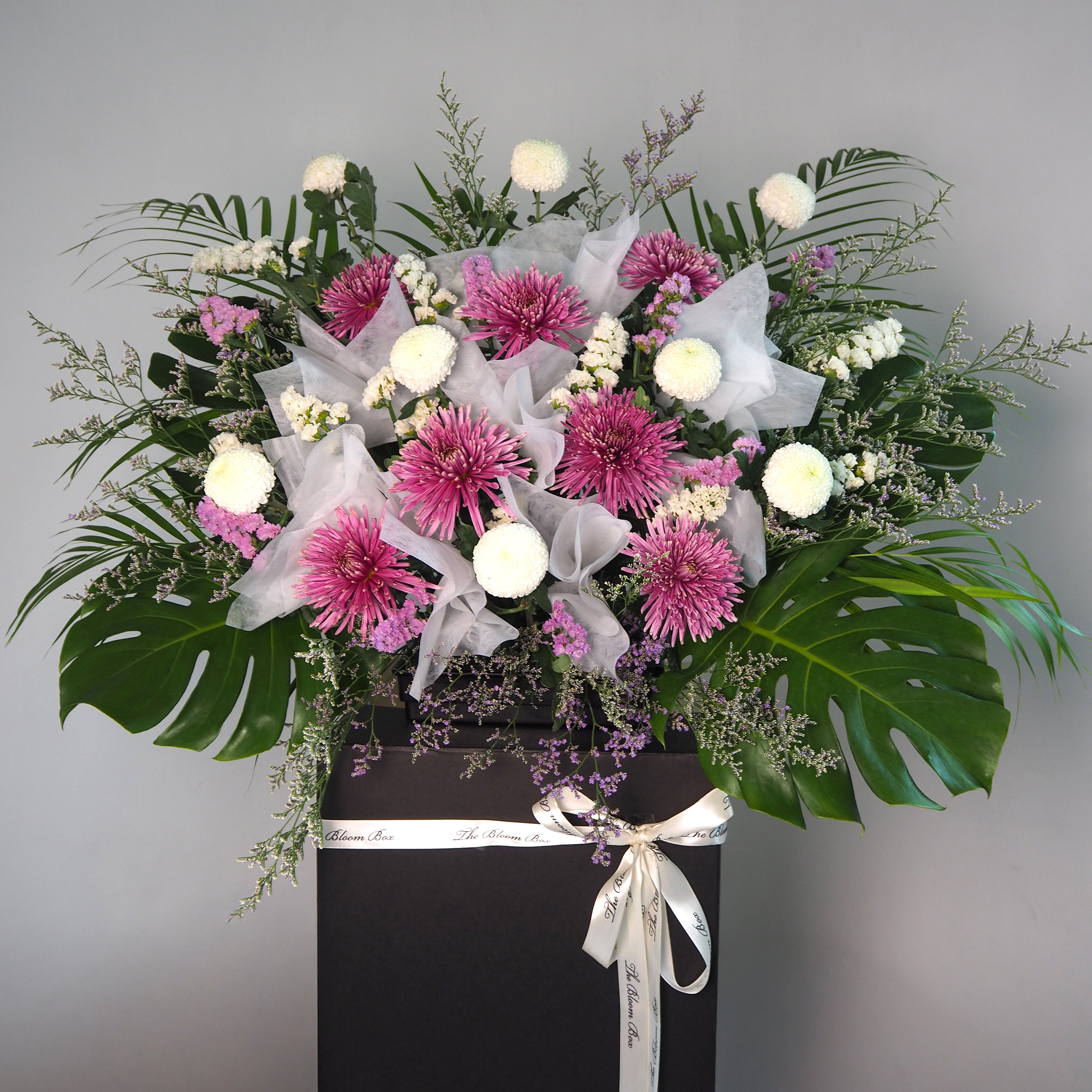 Moonlight Condolence Floral Stand