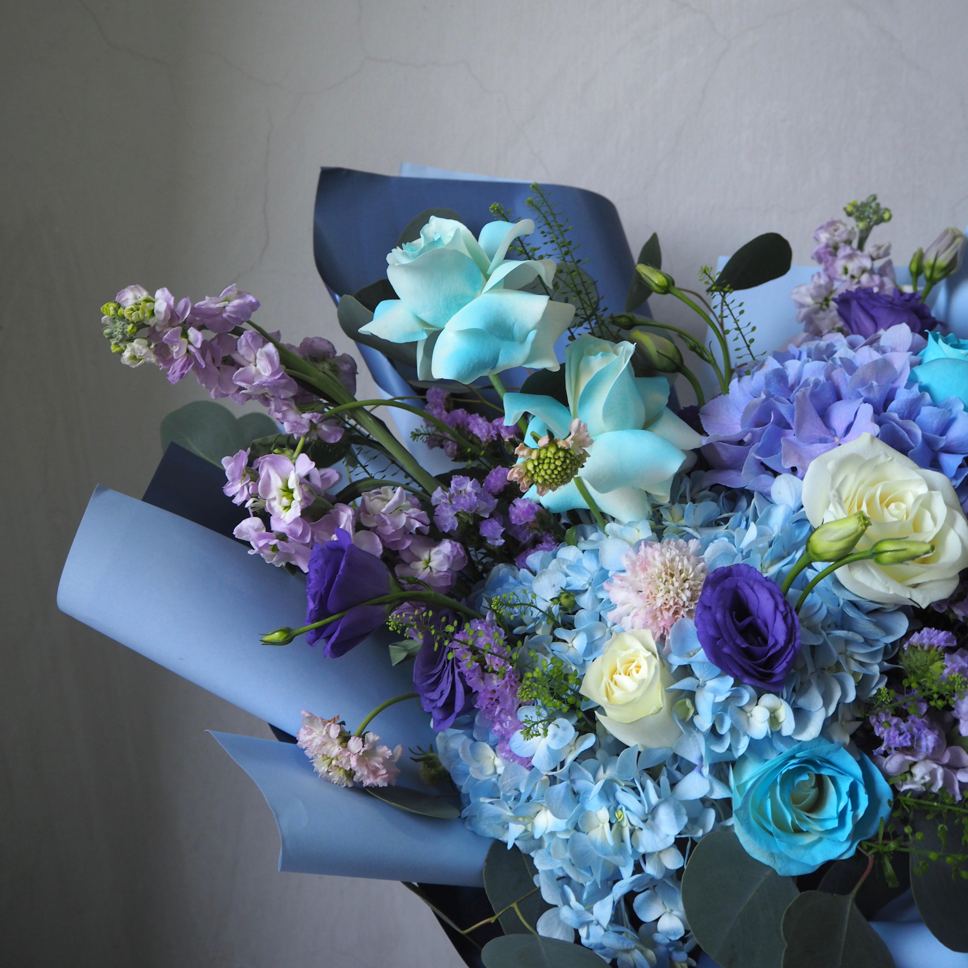 Reverie Hydrangea Rose Bouquet