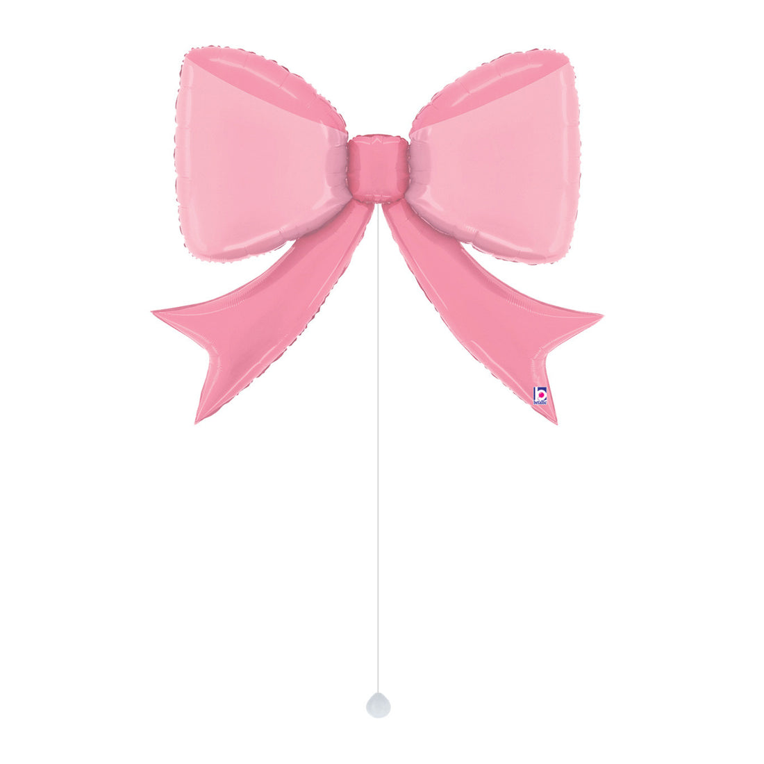 Pretty Bow Balloon with Helium 41” in Pink