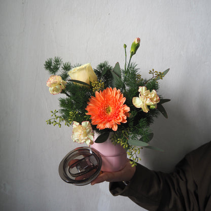 Thankful Flower Thermal Cup