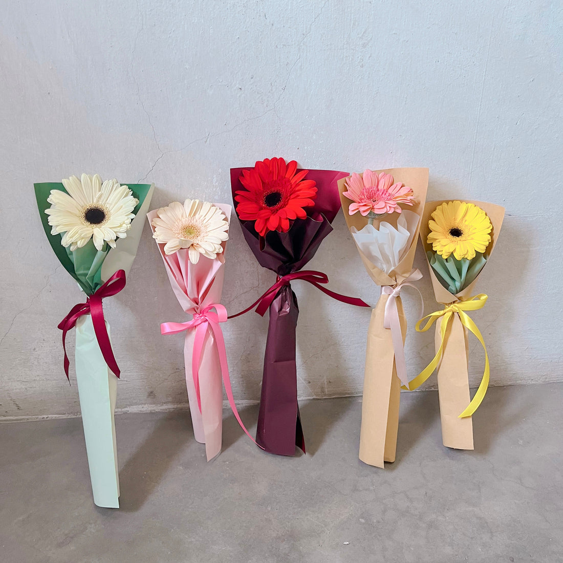 Grateful Single Bouquet - Set of 5