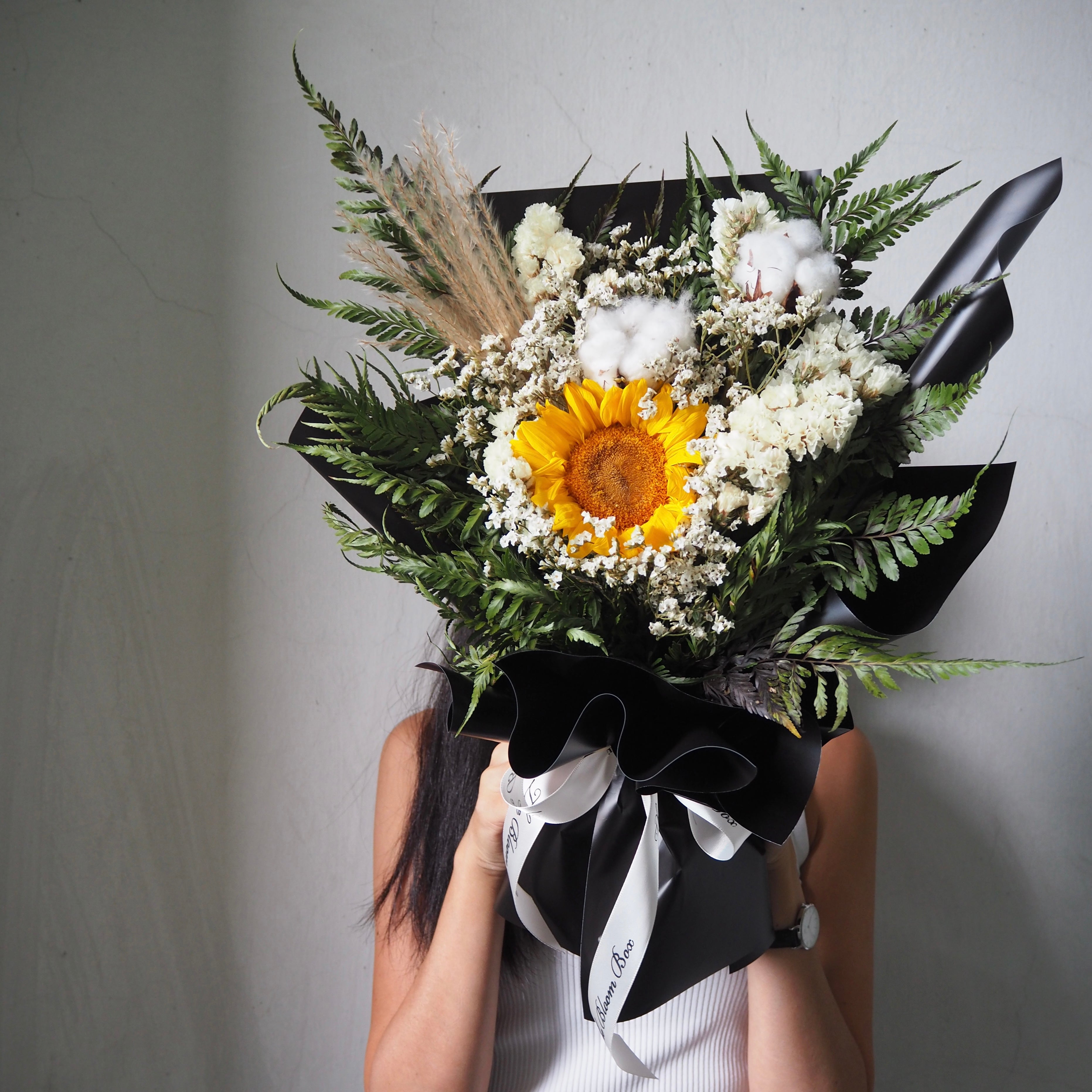 Eclipse Preserved Sunflower Bouquet