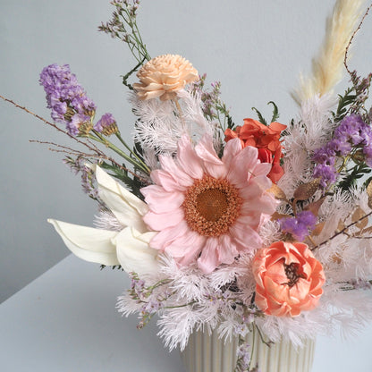 Everlasting Preserved Flowers Vase