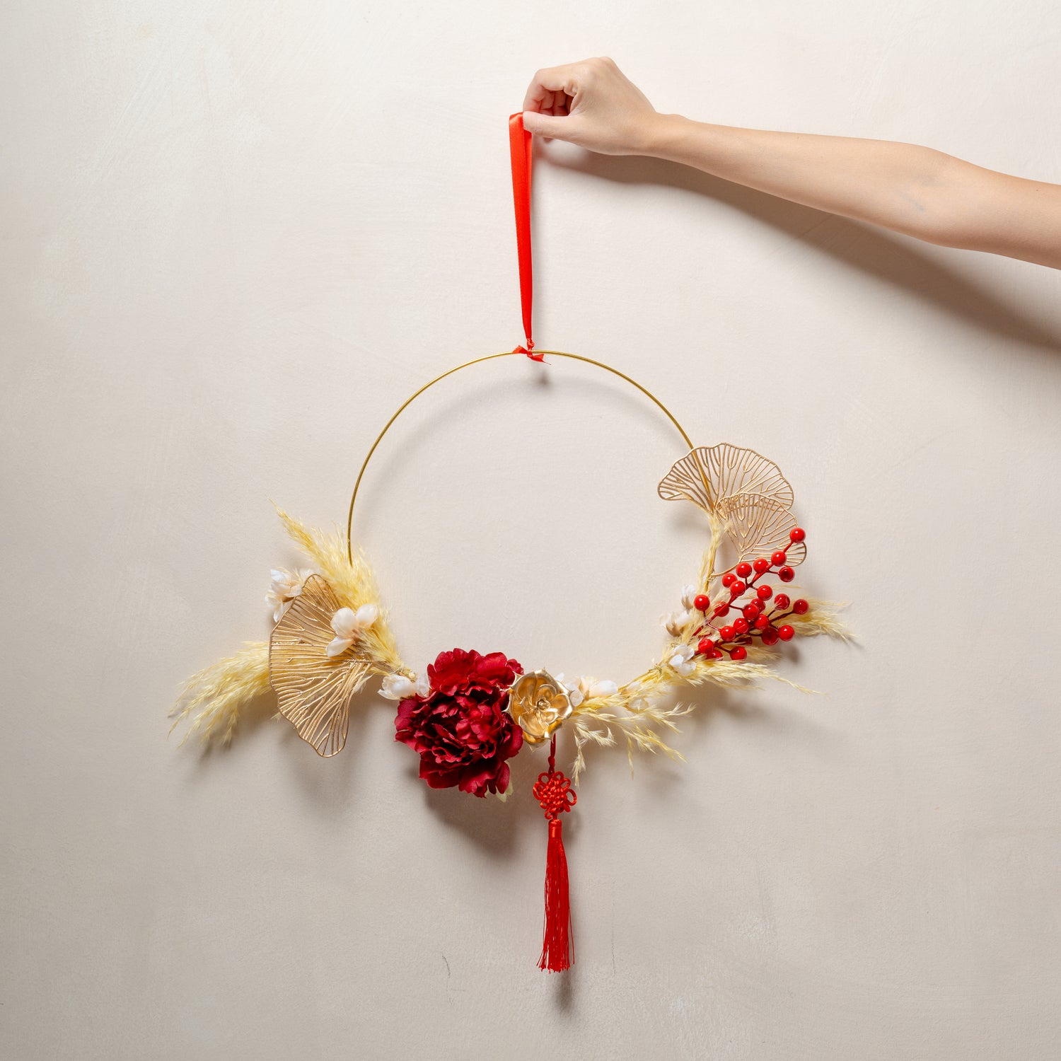 Spring Fortune Wreath 春运花环