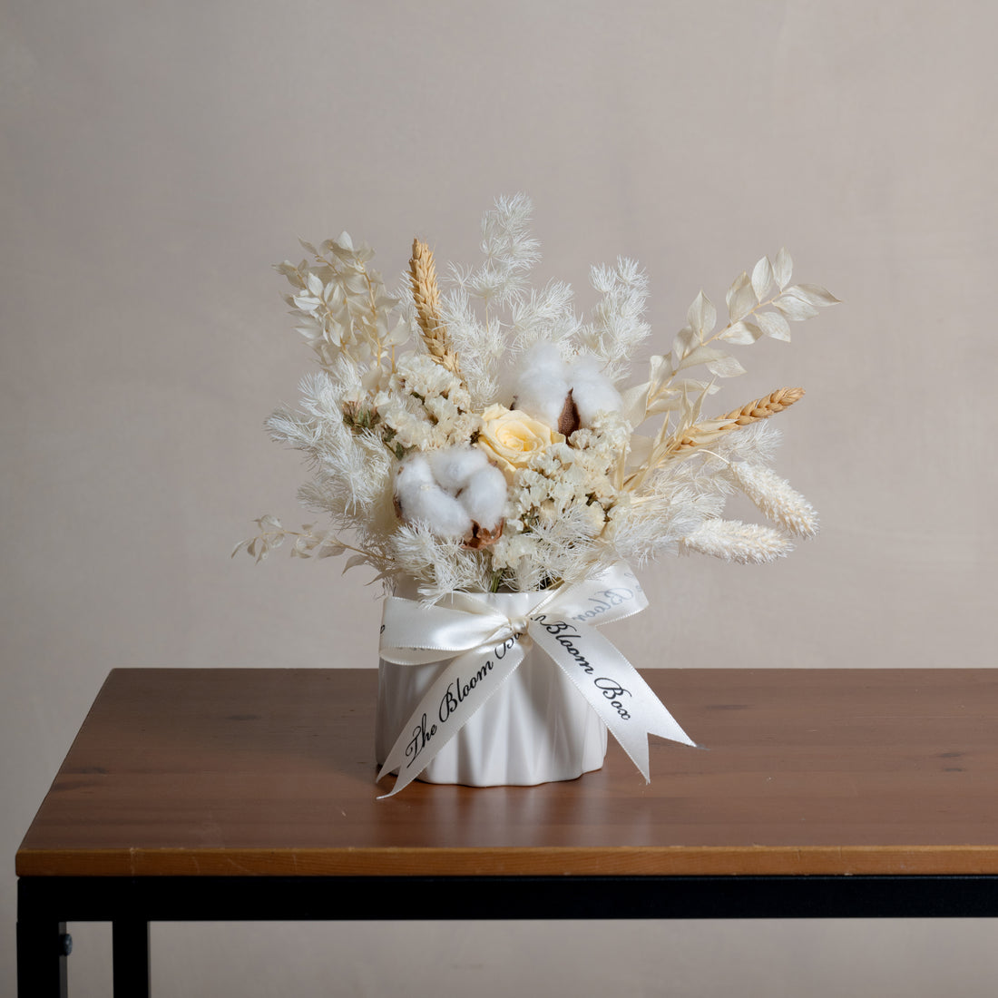 Whimsical Preserved Flowers Vase