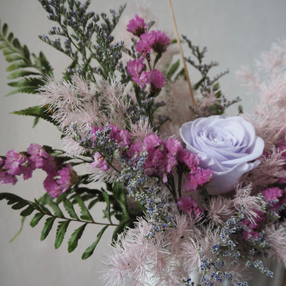 Everlasting Preserved Flowers Vase