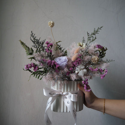 Everlasting Preserved Flowers Vase