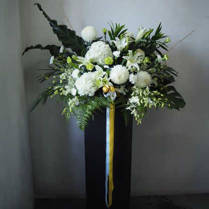 Arcadia Condolence Floral Stand