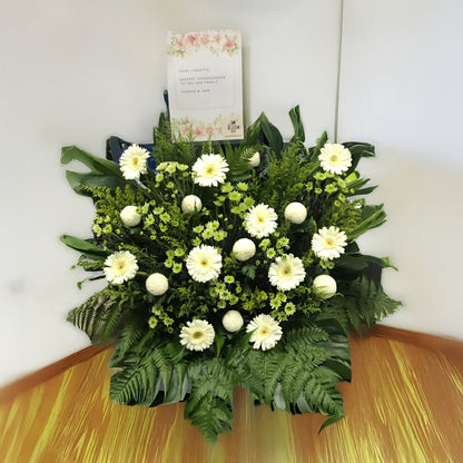 Celestia Condolence Floral Stand