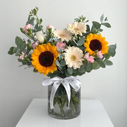 Chaleur Sunflower Mixed Blooms Bouquet