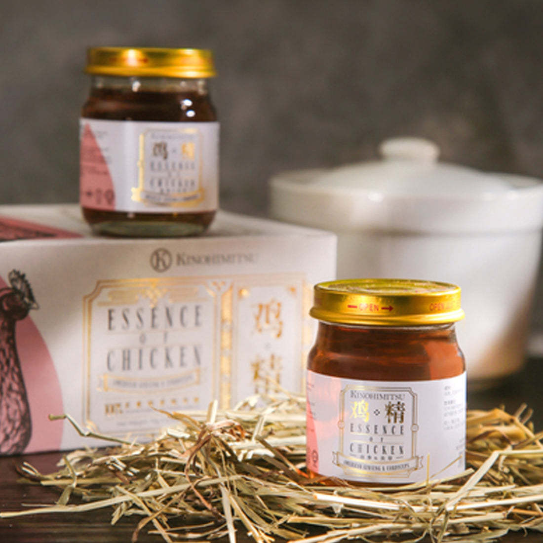 Kinohimitsu Essence Of Chicken With American Ginseng & Cordyceps 2&