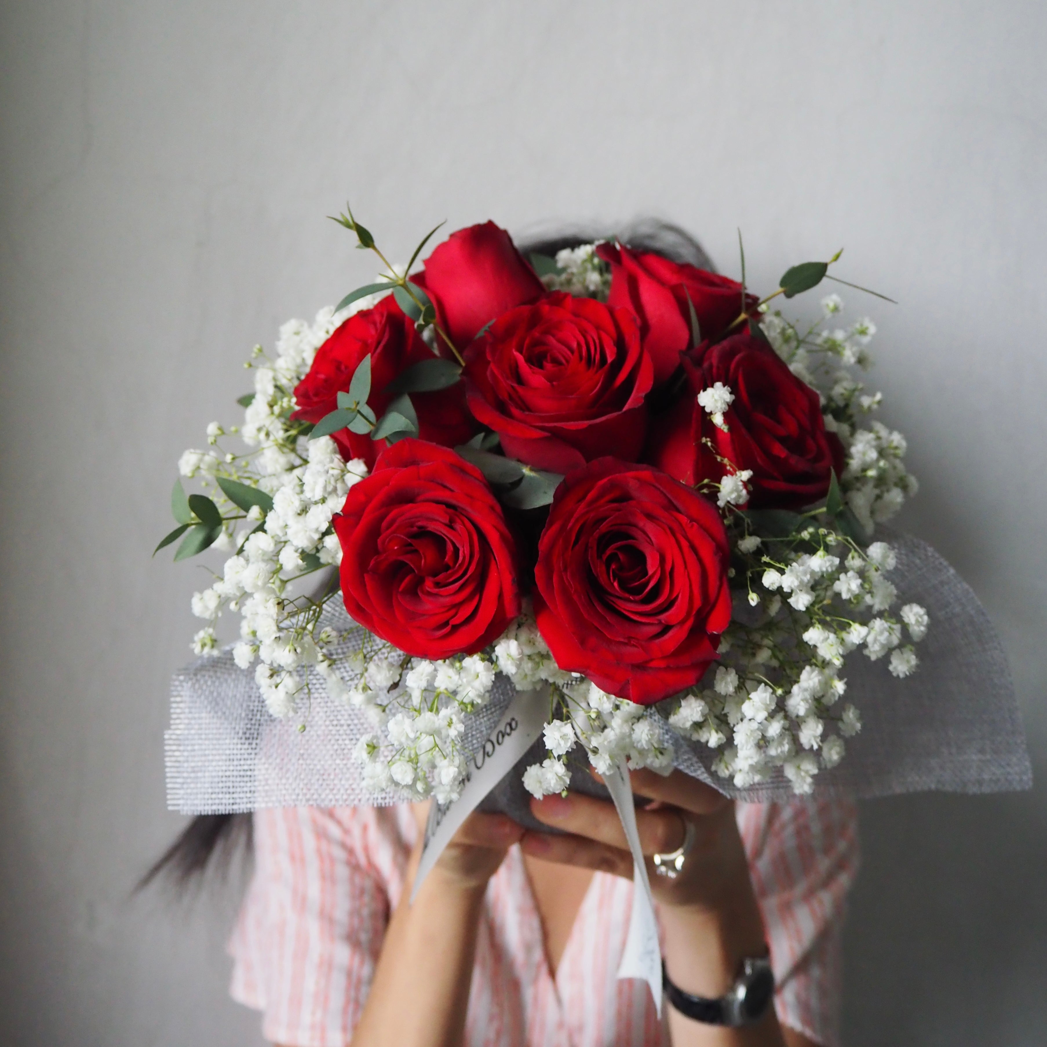 Chiffon Rose Centrepiece