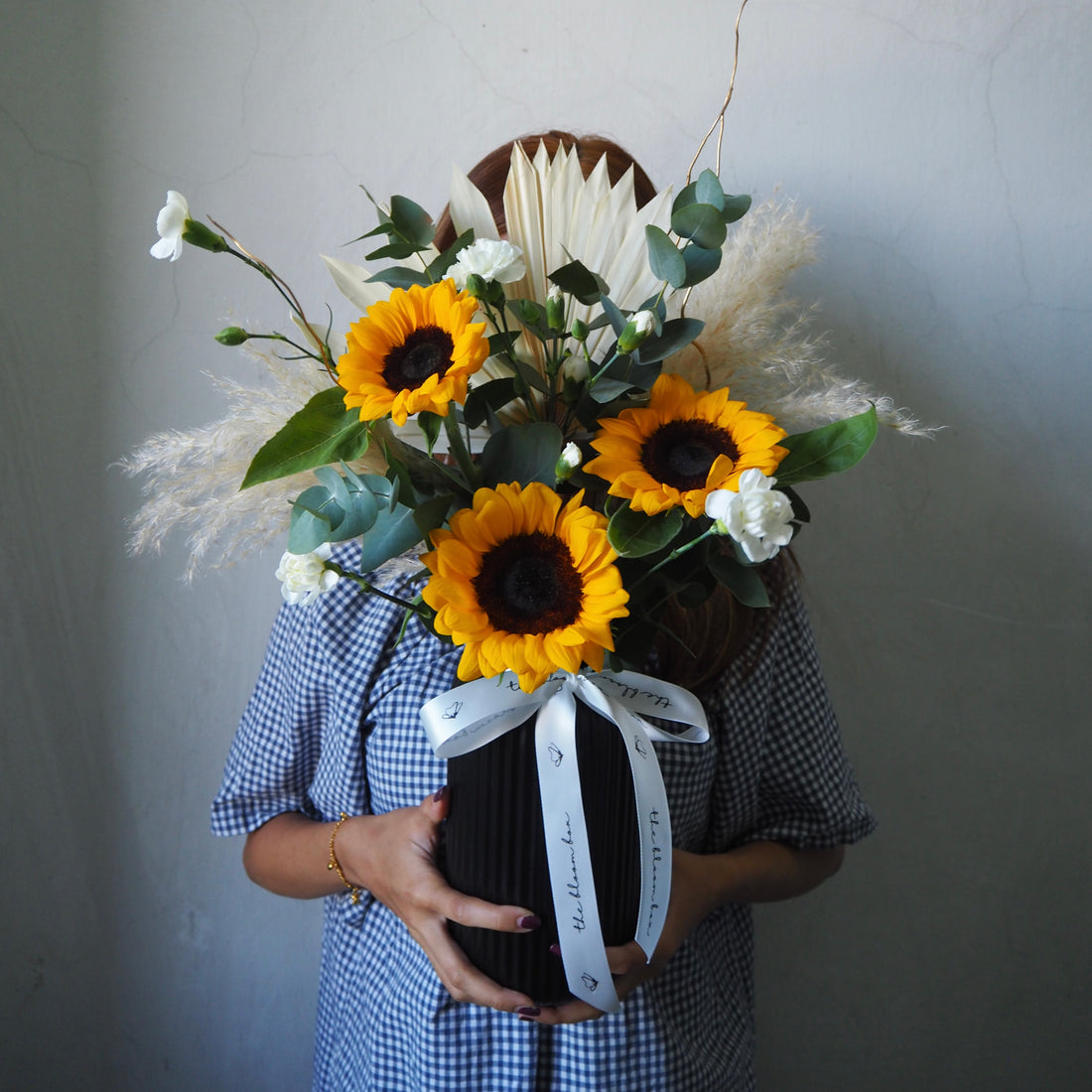 Cinder Sunflower Centrepiece
