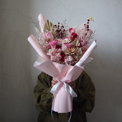 cupid preserved valentine bouquet singapore