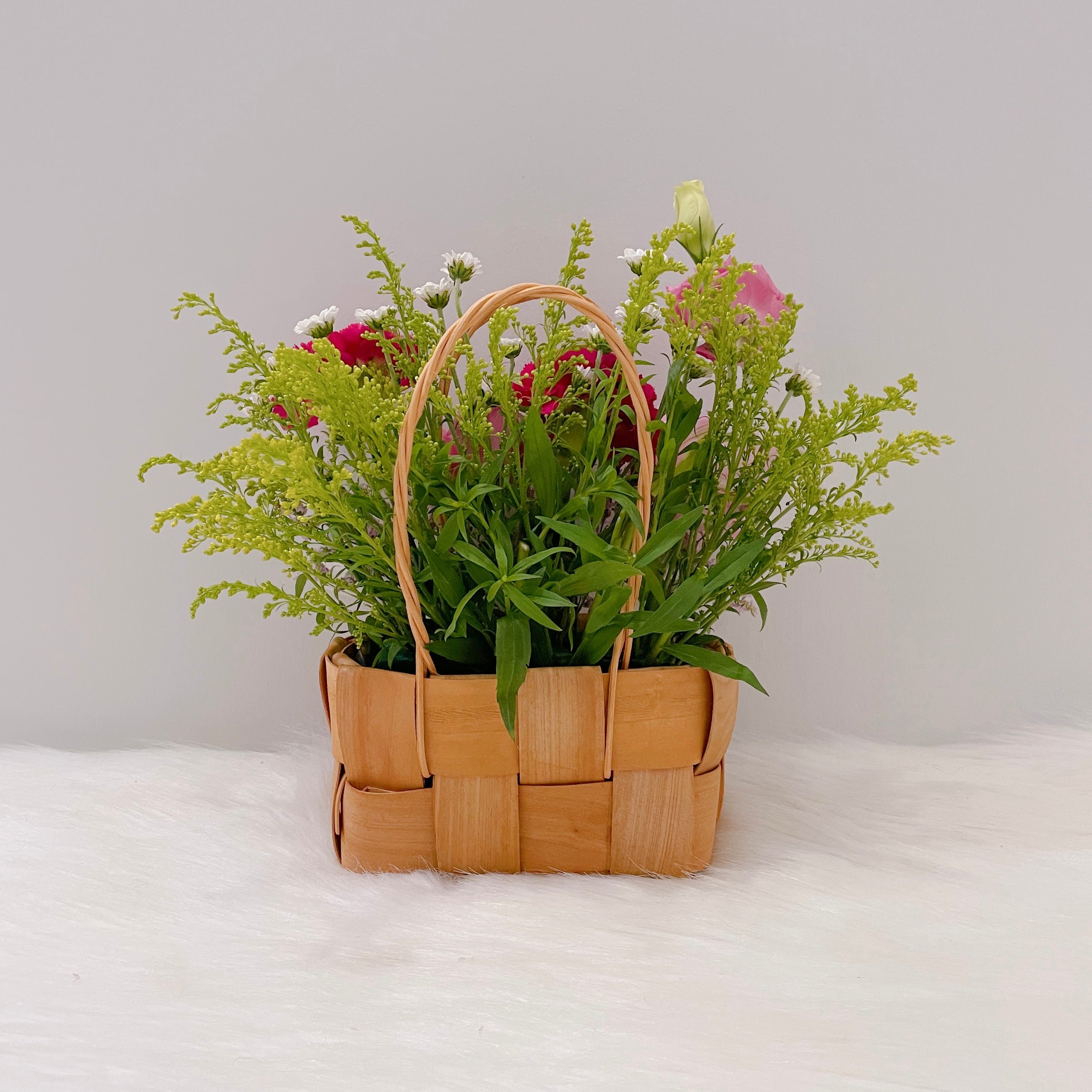 Dainty Delights Mini Floral Basket