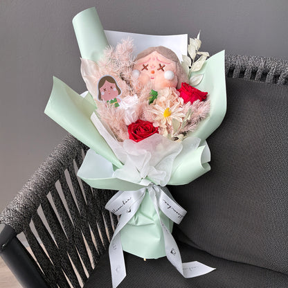 *LIMITED* CRYBABY Sunset Concert Valentine Preserved Bouquet