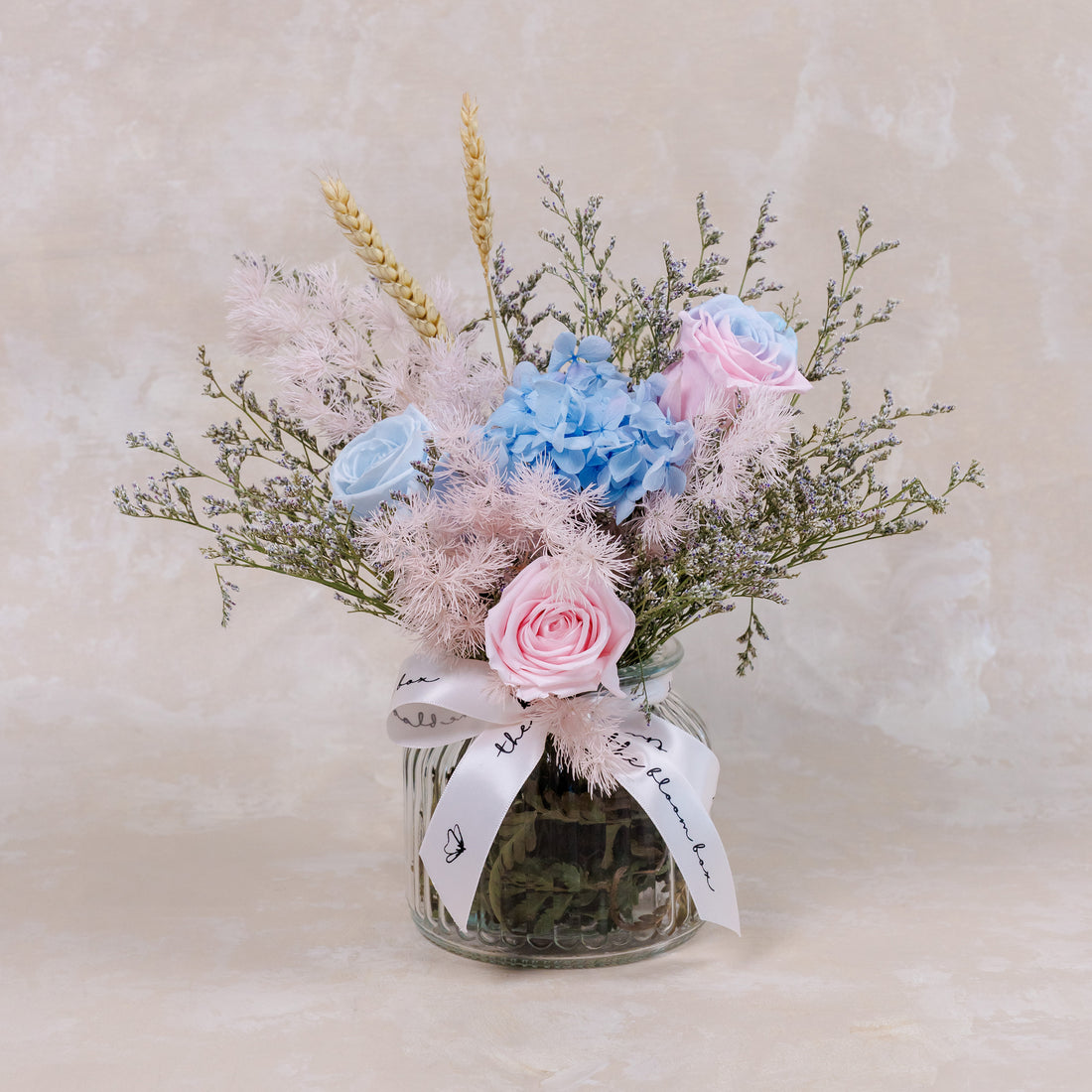 Evermore Valentine Preserved Rose Vase