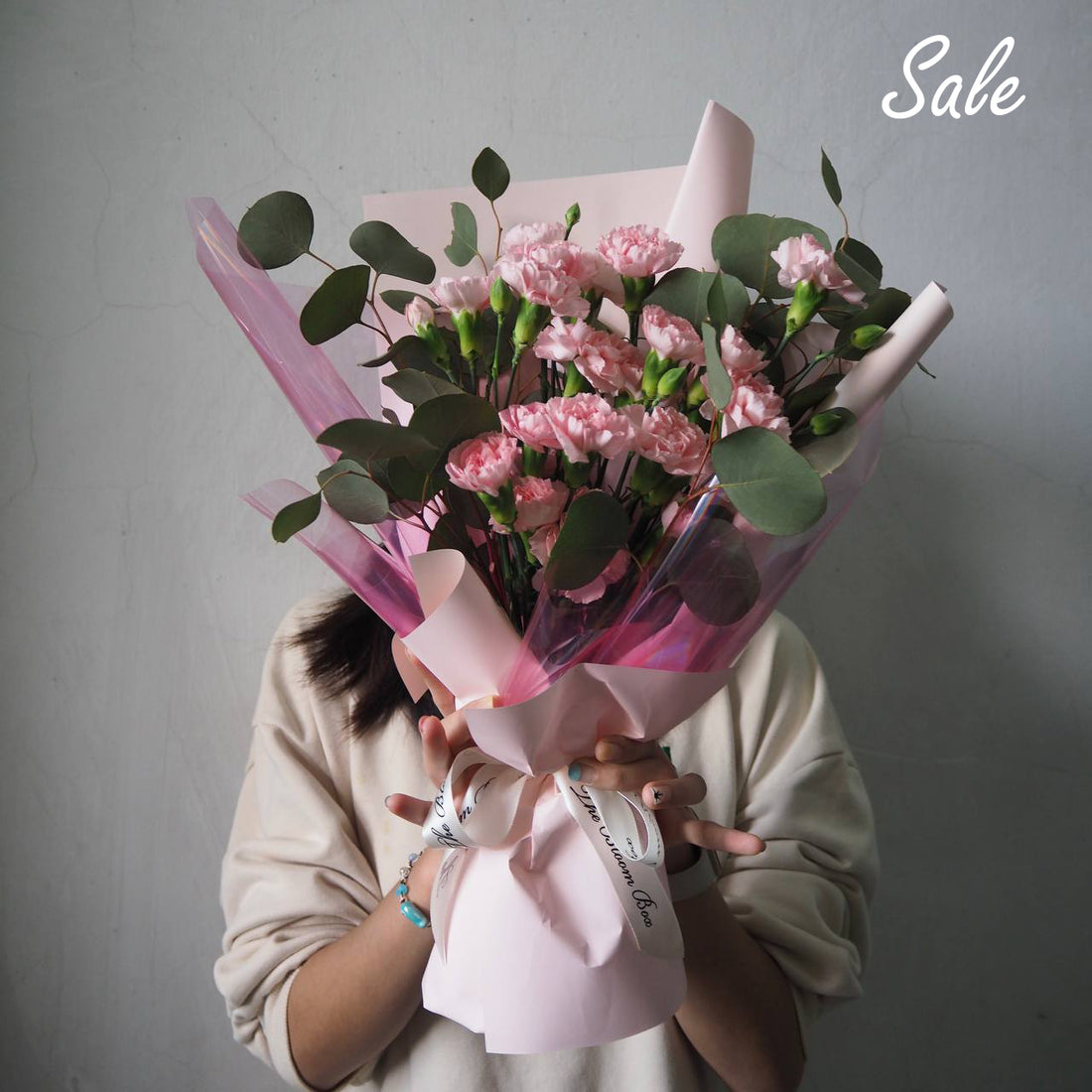 Flash Sale Flower Bouquet - Spray Carnation Blush