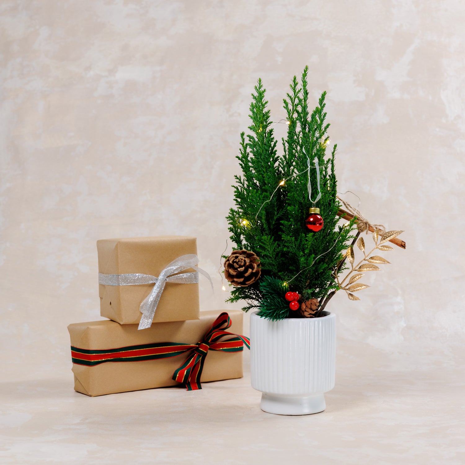 Mini Christmas Tree Plant Vase