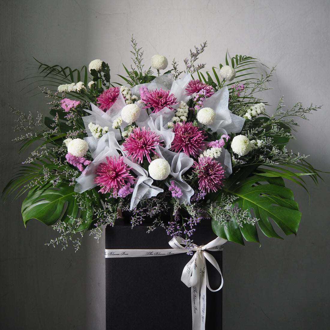 Moonlight Condolence Floral Stand