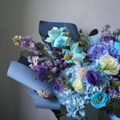Reverie Hydrangea Rose Bouquet