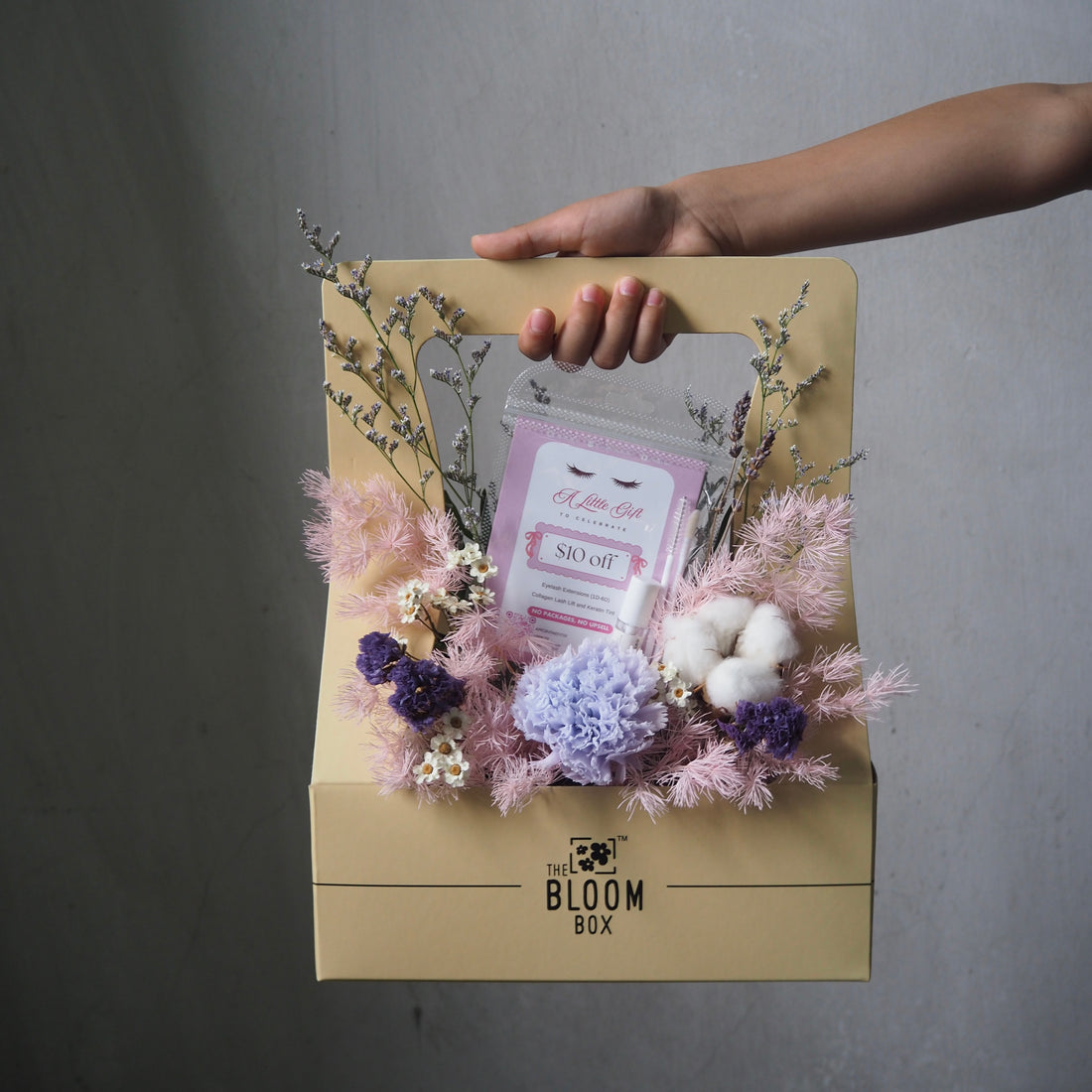 Perky Lash x The Bloom Box Preserved Flower