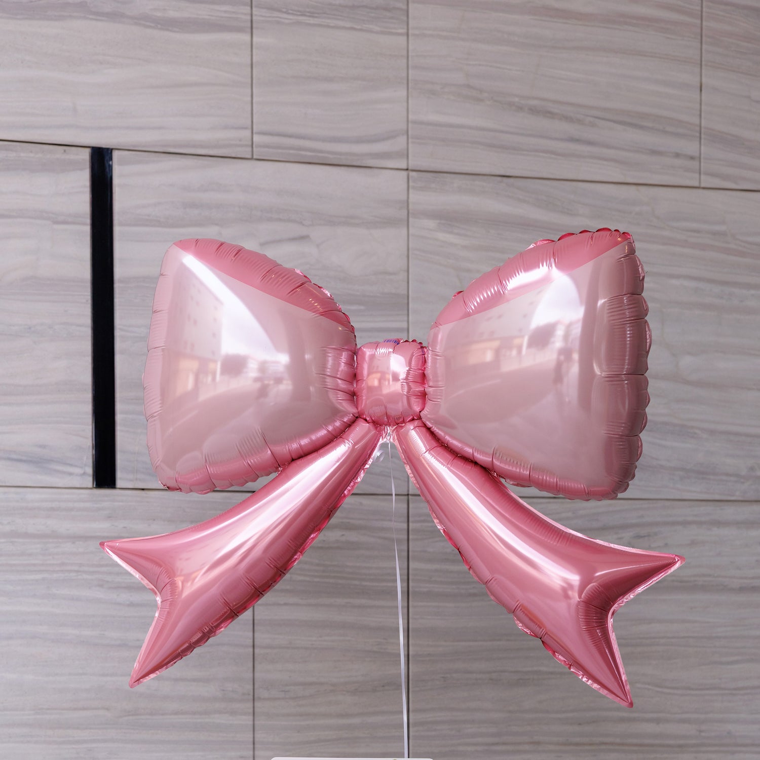 Pretty Bow Balloon with Helium 41” in Pink