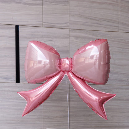 Pretty Bow Balloon with Helium 41” in Pink