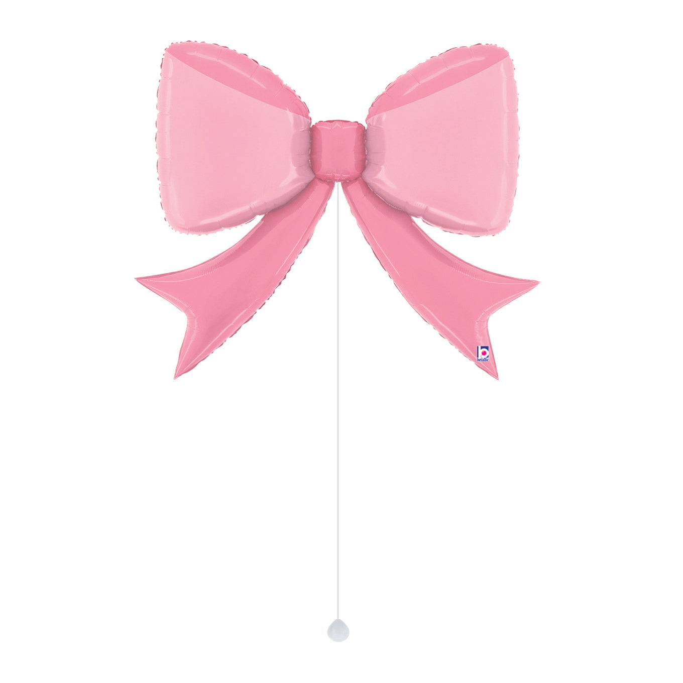 Pretty Bow Balloon with Helium 41” in Pink