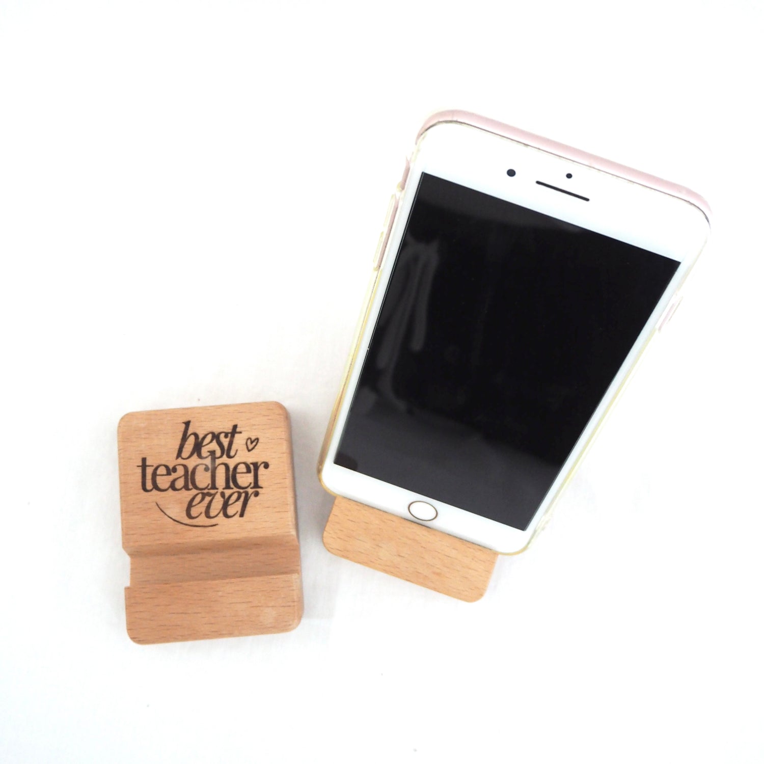 Personalised Engraved Phone Stand