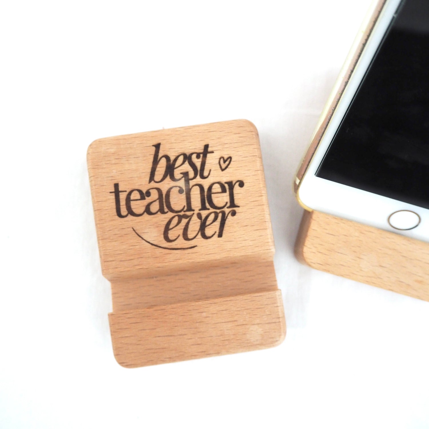Personalised Engraved Phone Stand