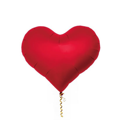 Sweetheart Balloon with Helium 14” in Red