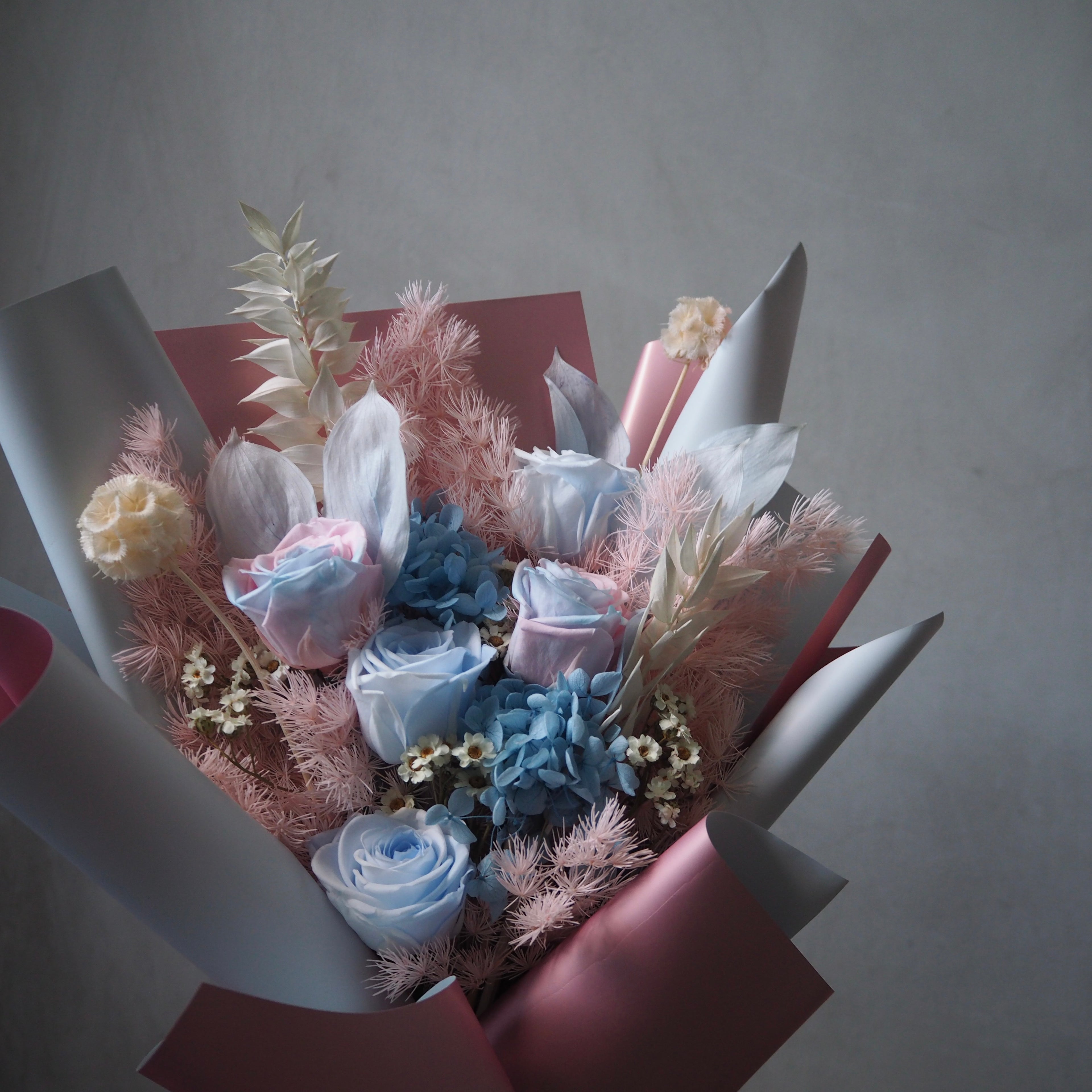 close up of flower bouquet